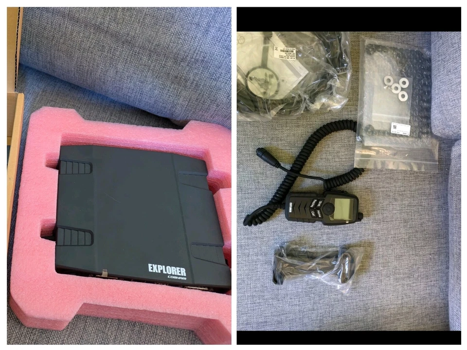 Cobham SATCOM EXPLORER Push-To-Talk Unit - BGAN Gateway