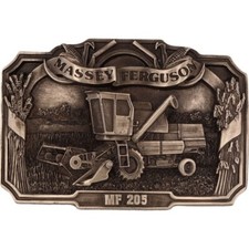 New Massey Ferguson MH 222 Tractor Harris Farmer Farming NOS Vintage Belt Buckle