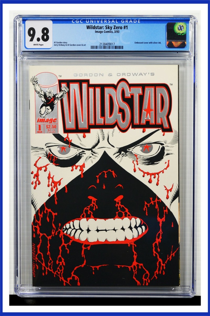 Wildstar Sky Zero #1 CGC Graded 9.8 Image March 1993 White