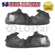 Front LH& RH Fender Wheel Liner Vent Splash Shield For 2011-2017 Porsche Cayenne