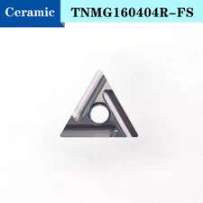 10P TNMG160404R-FS CNC Indexable Turning Inserts Ceramic TNMG160404R For WTJNR/L