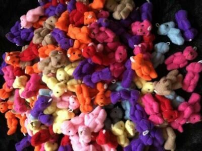 Miniatur süße Teddybären Partytüten/Geschenk/Hochzeit Gastgeschenk/Puppenhaus Größe 1/12