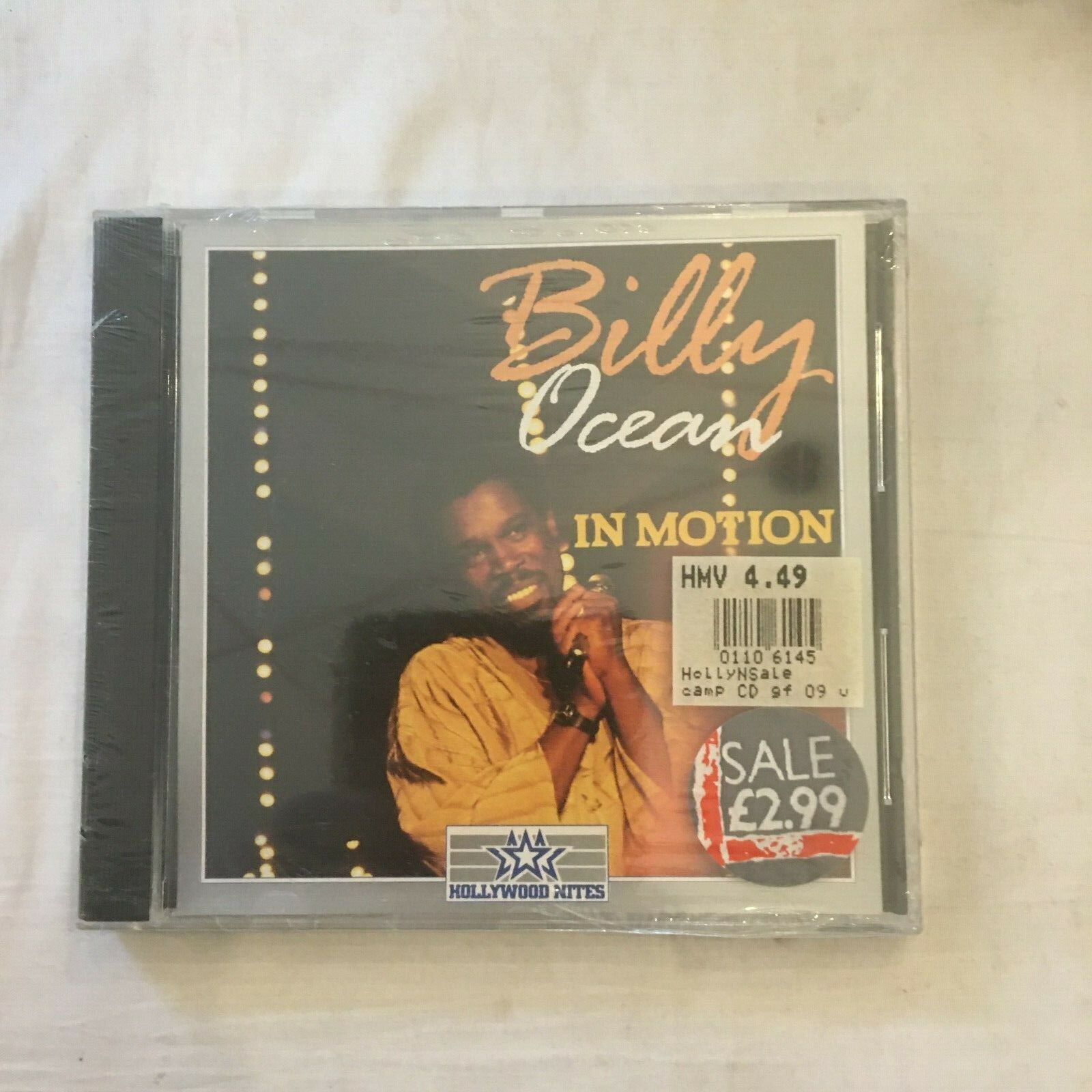 BILLY OCEAN In Motion Hollywood Nites STILL SEALED CD ALBUM HNC 0021