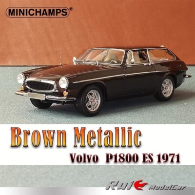 MINICHAMPS VOLVO P1800 ES 1971/1:43＆1:18 1/43 Minichamps 1971 Volvo P1800 ES (Ice Blue Metallic) Car