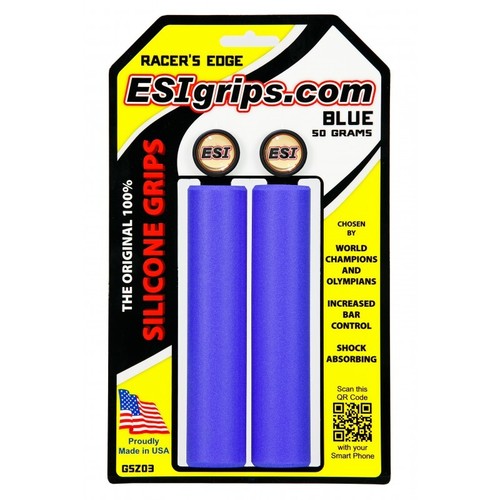ESI RACERS EDGE 100% silicone MTB Grips Shock Absorbing 30mm Diff colors AV - Picture 15 of 16