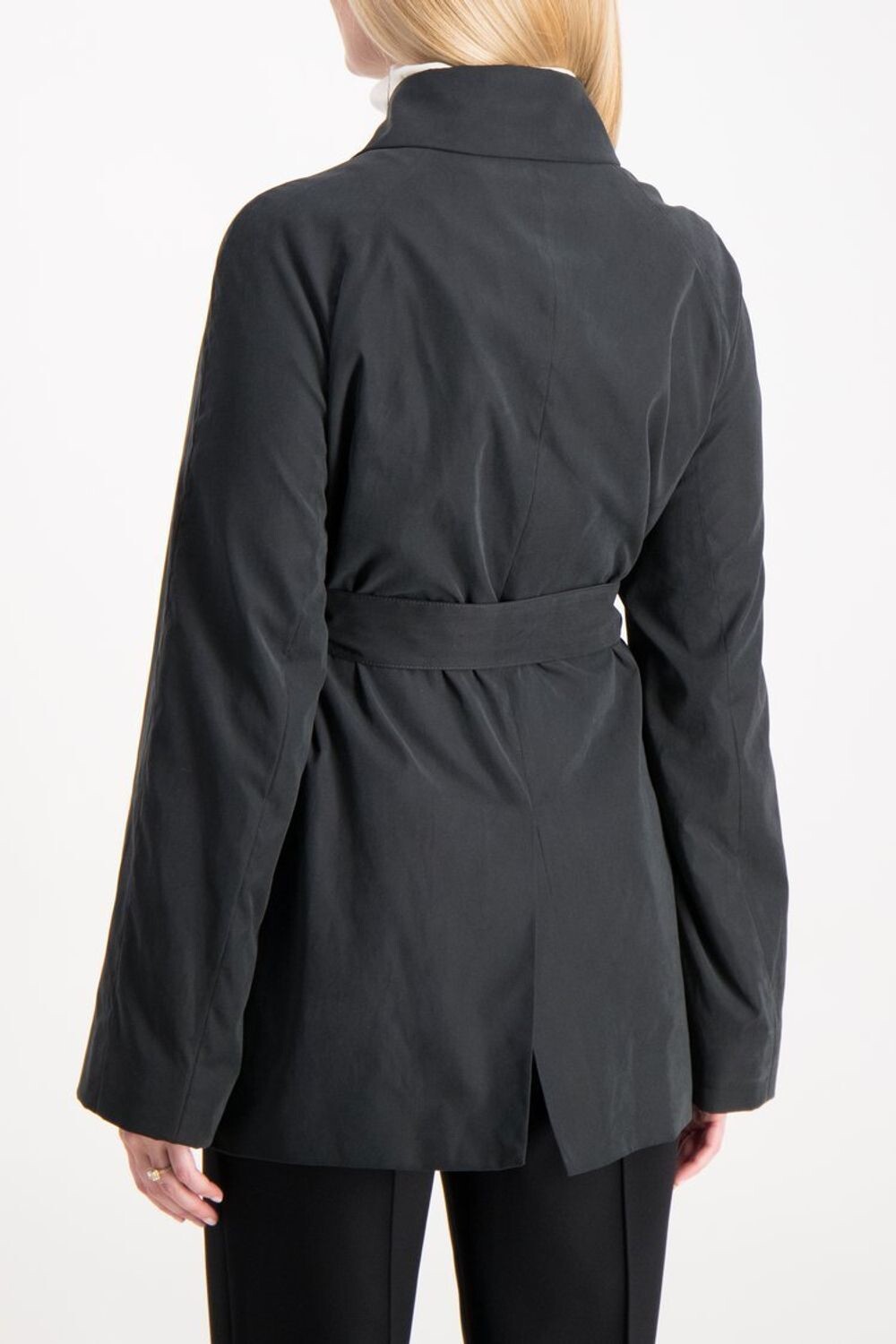 FILA Giacca Camicia Nuova con Etichette The Row $2 270 Naybin Cintura Abete Scuro XS