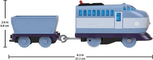 Thomas & Friends Motorised Trackmaster. Master Kenji Train Engine, Multicolor - Picture 4 of 6