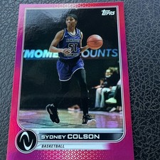 SYDNEY COLSON 2022 TOPPS ATHLETES UNLIMITED ROOKIE CARD /22 NGWSD Foil