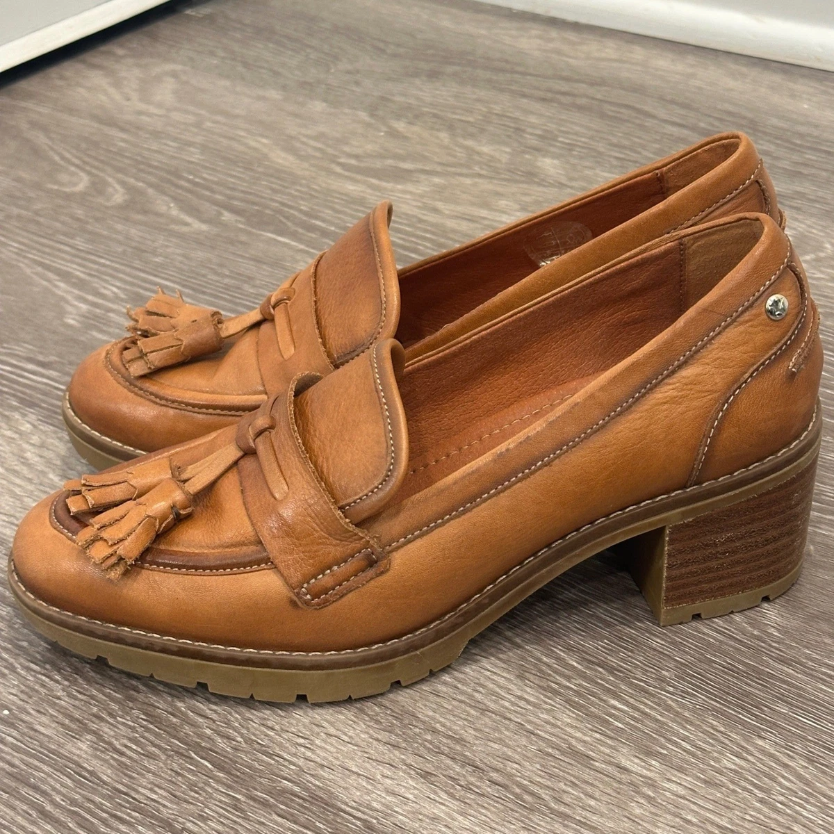 Pikolinos Leather Upper Mid (2-2.9 in) Heel Height Heels for 