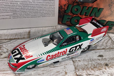 John Force 1999 Castrol GTX 8-Time Champion Mustang Funny Car 1:24 NHRA w/ Box