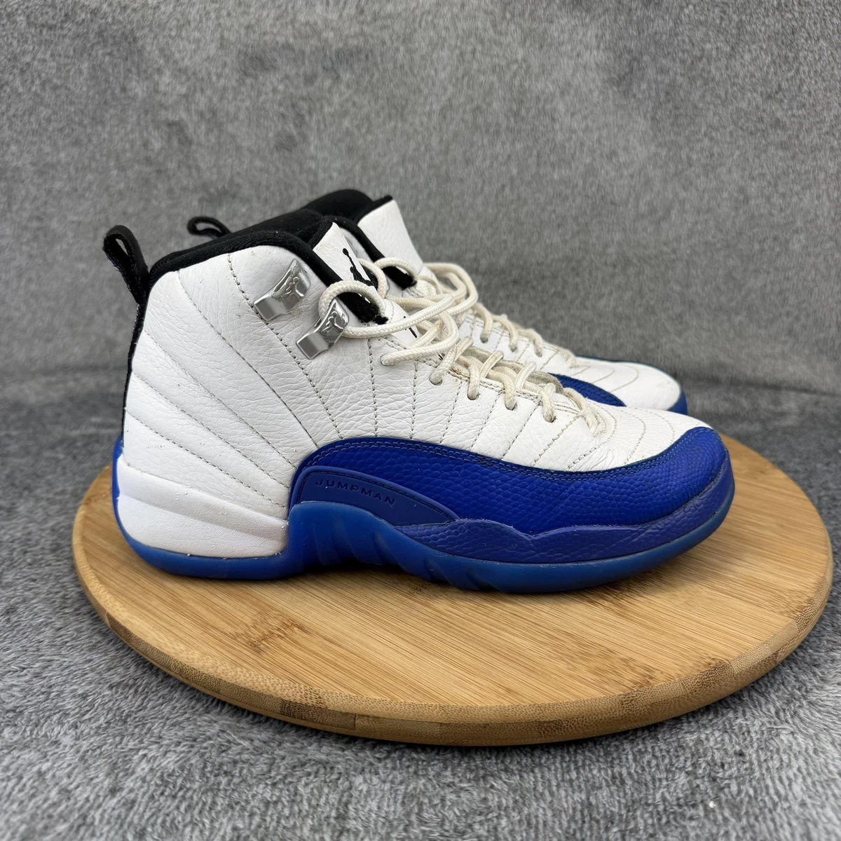 USED Air Jordan 12 Retro University Blue - Boy\'s Size 5.5Y Womens 7 - 153265-014 Air Jordan 12 Retro BG  main image 3