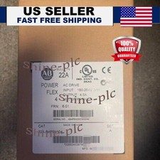 New Factory Sealed AB 22A-B4P5N104 PowerFlex 4 240V 3P 1HP AC Drive 1pcs