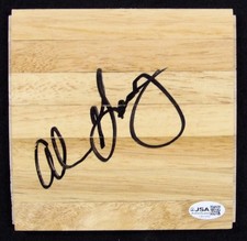 Alvin Gentry Sacramento Kings Signed 6x6 Floorboard JSA Authenticated