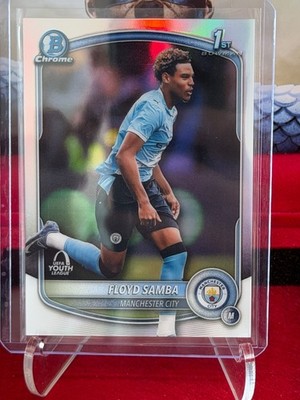 2025-26 Topps Chrome UCC Floyd Samba 1st Bowman