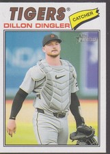 2026 Topps Heritage #73 Dillon Dingler Detroit Tigers