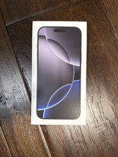 USED BOX ONLY Apple iPhone 16 Pro Max Black Titanium 256GB EMPTY BOX ONLY USA