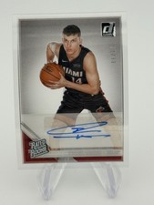 2019 Clearly Donruss Tyler Herro Rated Rookie Auto Red /10 Miami Heat