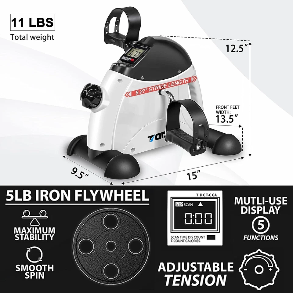 Mini Exercise Bike for Circulation & Tension Relief - Image 4 of 4