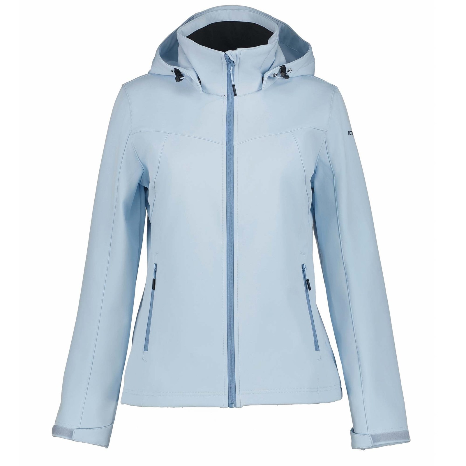Icepeak Womens Brenham Soft Shell Fleece Jacket: Blue: 12