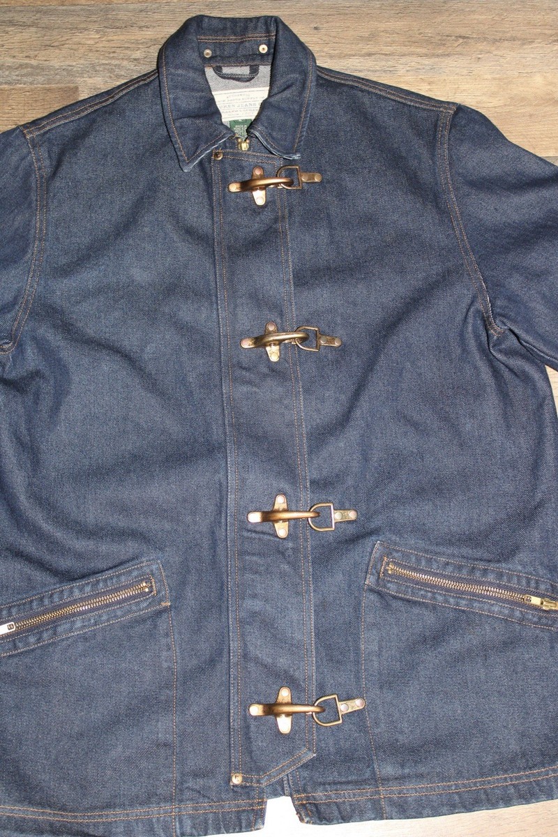 Vintage Men's Dark Denim/Jean Polo Ralph Lauren Fireman