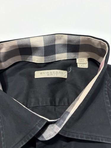 Camisa BURBERRY Clásica Negra XL - Imagen 11 de 15