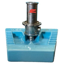 Westinghouse Ashtray Ceramic Blue Vintage Art Deco 1903-1952 Dated Machine Part