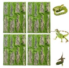 kathson Reptile Terrarium Cork Background,Bearded Dragon Tank Backdrop Wall Deco
