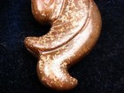 Old Nephrite Jade Stone Carved HongShan Culture Ancient Man Crouching #01242206 — photo 3