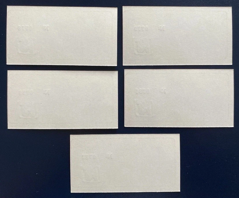 Bosnia, 5X20 dinara, voucher DTP "Novitet" city of Travnik, UNC - Image 2 of 3