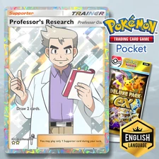 【INSTANT】Pokemon TCG Pocket - Professor’s Research (ENG) from DELUXE PACK