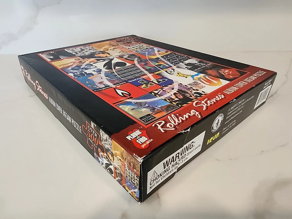 The Rolling Stones Album Cover Jigsaw Puzzle 500+ pieces Complete #30015 - Image 3 of 4