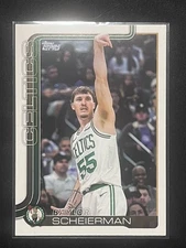 Baylor Scheierman #5 Topps Flagship NBA Basketball 2025-26 Boston Celtics
