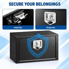 24 X 12 X 14 Steel Underbody Truck Tool Box With Lock For Pick Up Truck Rv 24 X 12 X 14 Steel Underbody Truck Tool Box With Lock For Pick Up Truck Rv