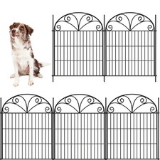 Outdoor Garden Fence 10 Panels 28in L x 32in H Animal Barrier Fencing for...