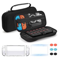 Travel Carry Case for Nintendo Switch 2 w/ PC Cover Screen Protector Thumb Grip