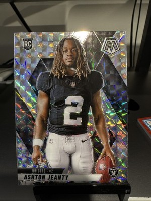 2025 Mosaic Silver Prizm Variation Ashton Jeanty #287 Rookie RC SP