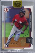 2017 Archives All-Star Signature Edition Buybacks 18/99 Manny Margot Auto v9t