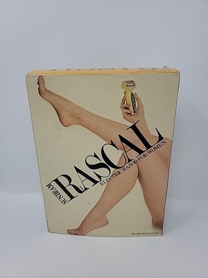 Vintage Sunbeam RASCAL Electric Razor Women Shaver Flowers Original Box Prop New