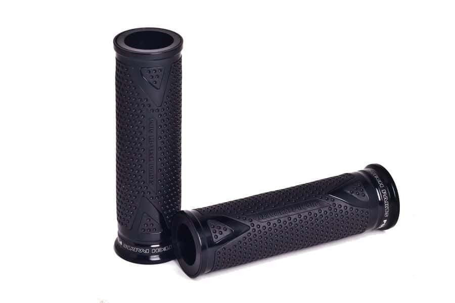 Puig Black Radikal Grips 119mm Length for 22mm Handlebars Universal