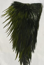 Indian Cock Saddle Dark Olive