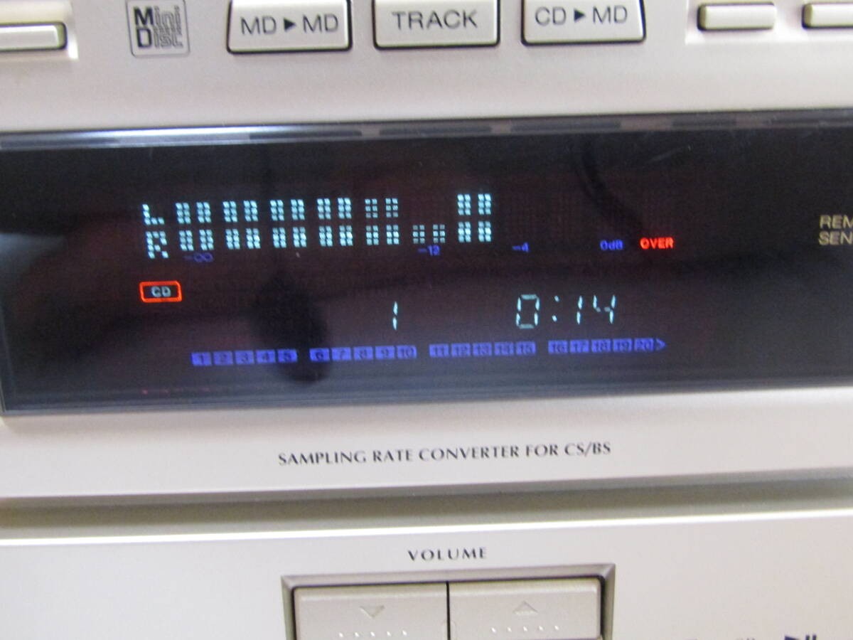 DENON D-MD11 CD MD Mini Radio Cassette Player | eBay