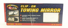 Clip-on Side Mirror Extender Truck Suv Rv Trailer Towing Extension - New