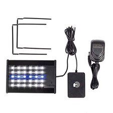 REPTI ZOO Terrarium Light with Day  Night Modes, Reptile LED Light Hood for