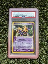 Alakazam Gold Star 99/100 EX Crystal Guardians (2006) HOLO Pokémon PSA on eBay