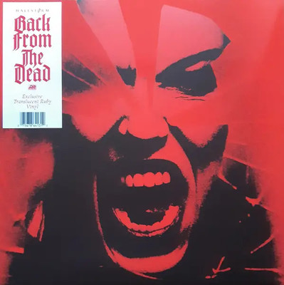LP Halestorm Back From The Dead RUBY TRANSLUCENT VINYL NEAR MINT Atlantic