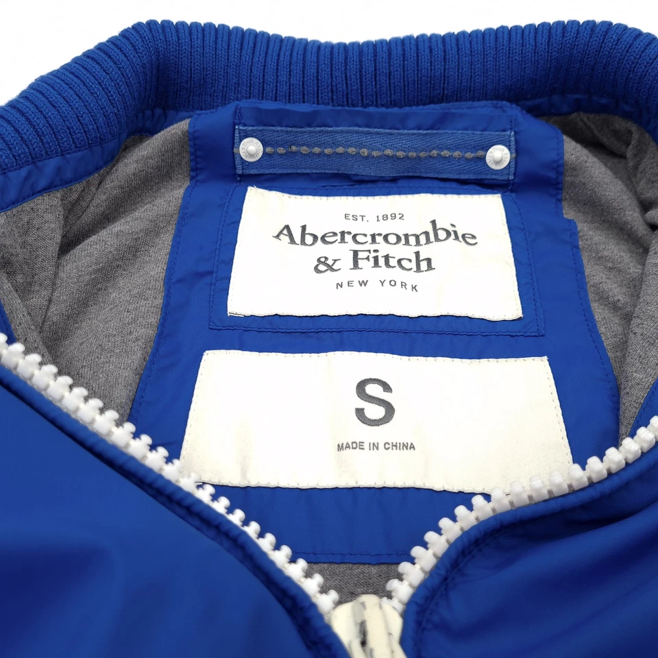 Abercrombie & Fitch Vintage Veste Décontractée Coupe-Vent Nylon Af4 Taille S - Photo 4/4