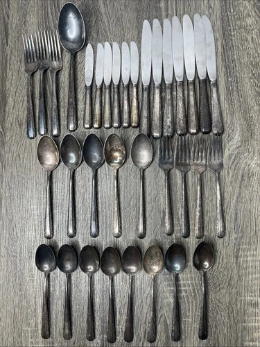 Candlelight by Towle Sterling Silver Flatware Silverware Set 34 Pcs 1,378 Grams