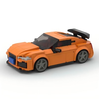 MOC Building Blocks Classic TTRS (8S) V2 Car Model DIY Assembly Toy Gift 332pcs