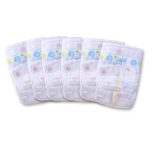 kgniess me Reborn Baby Dolls Diapers for 18-22 inch Newborn Reusable 6-Piece Pac