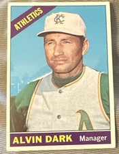 1966 Topps Set-Break #433 Alvin Dark A's VG-EX